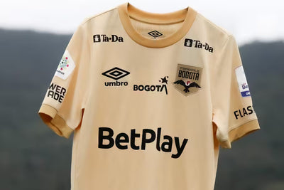 Camiseta Inter de Bogotá Tercera Rebeldía Dorada