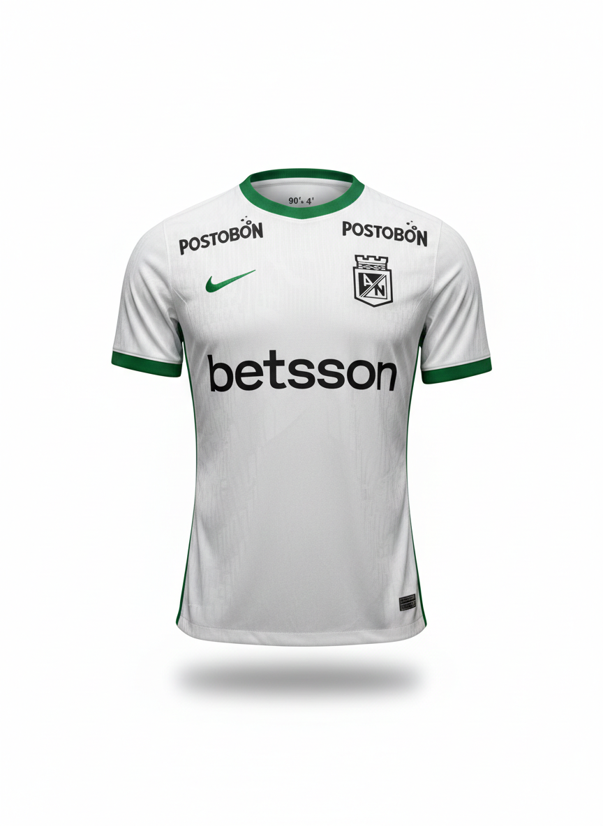 Camiseta Visitante Atlético Nacional 2026 Camiseta_Visitante_Atl_tico_Nacional_2026_Versi_n_Jugador | Velocity Savage - Ropa Deportiva de Fútbol en Colombia