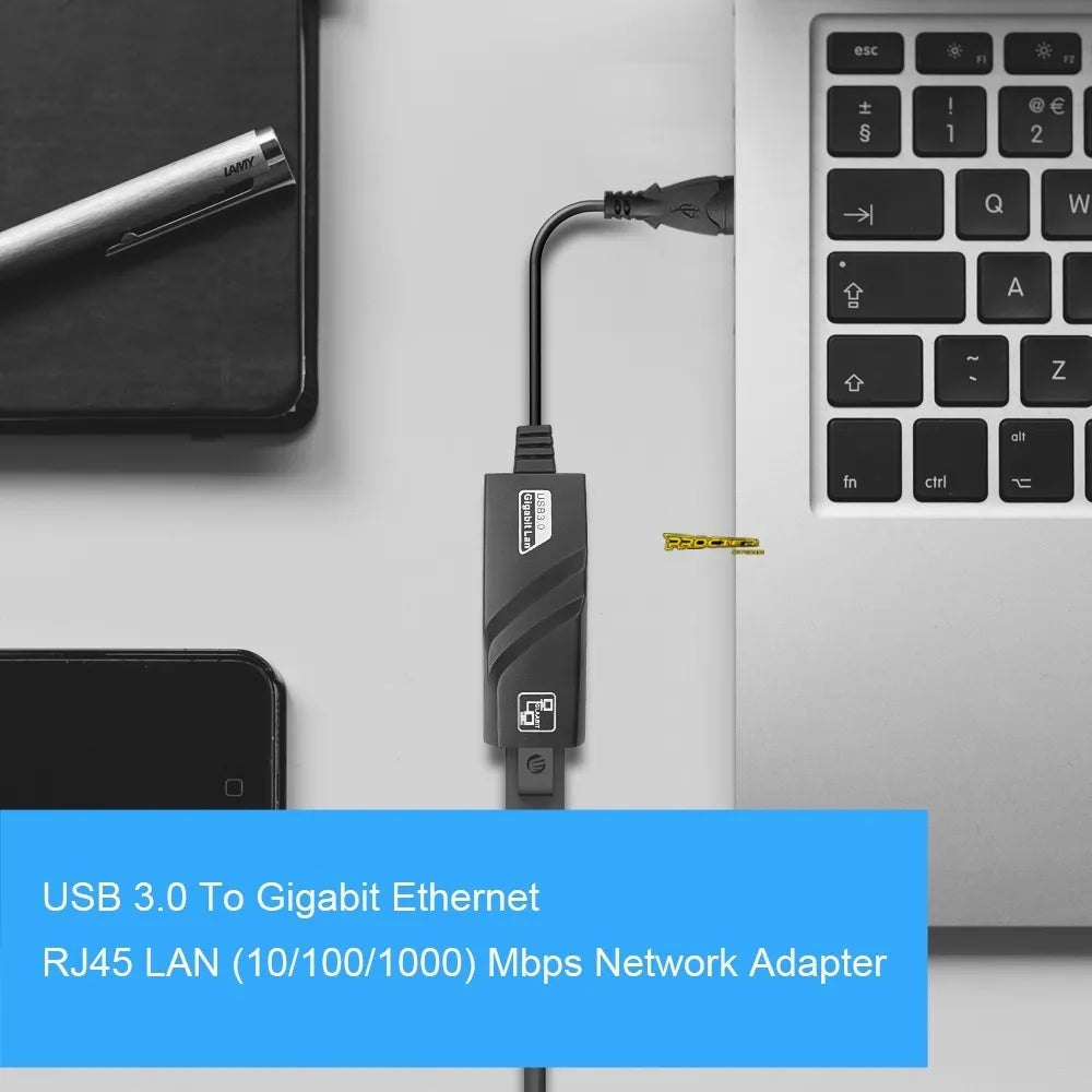 Tarjeta Adaptador De Red Convertidor Lan Red Rj45 Usb 3.04