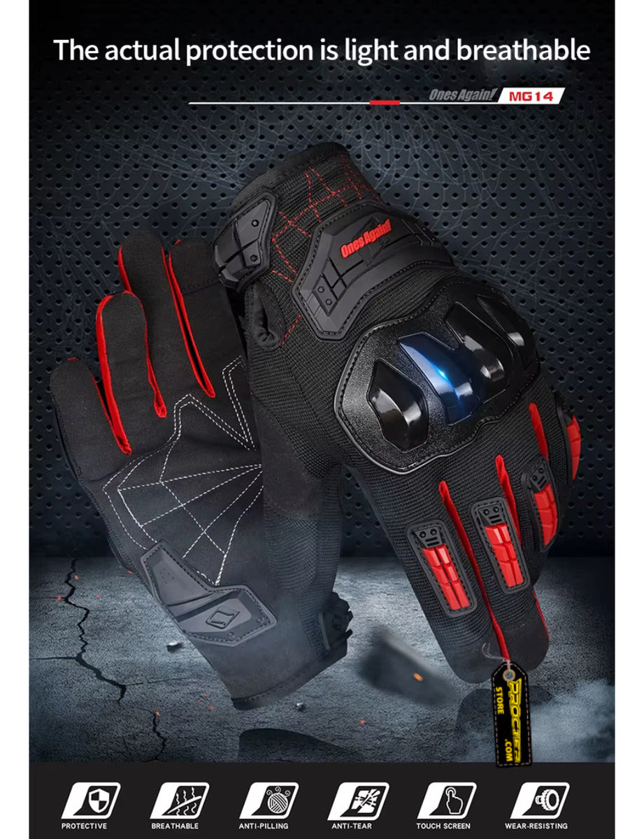 Guantes Ones Again Mg14 Táctil Moto Deportivos
