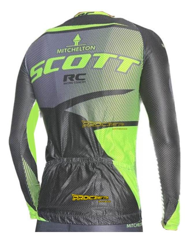 Jersey Ciclismo Maillot Manga Larga Ruta Mtb Colombia Camisa