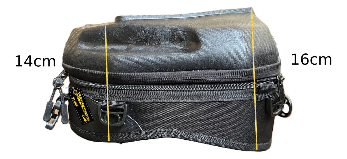 Tank Bag Rígido Maleta Para Moto Con Portacelular