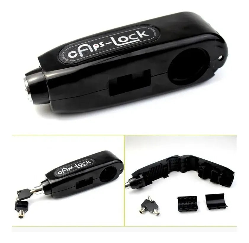 Candado Antirrobo Con Alarma Para Moto Manilar Universal1