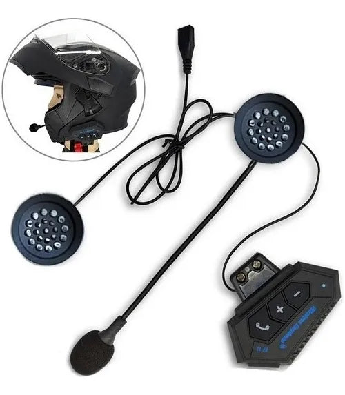 Intercomunicador Bt12 Auriculares Casco Bluetooh0