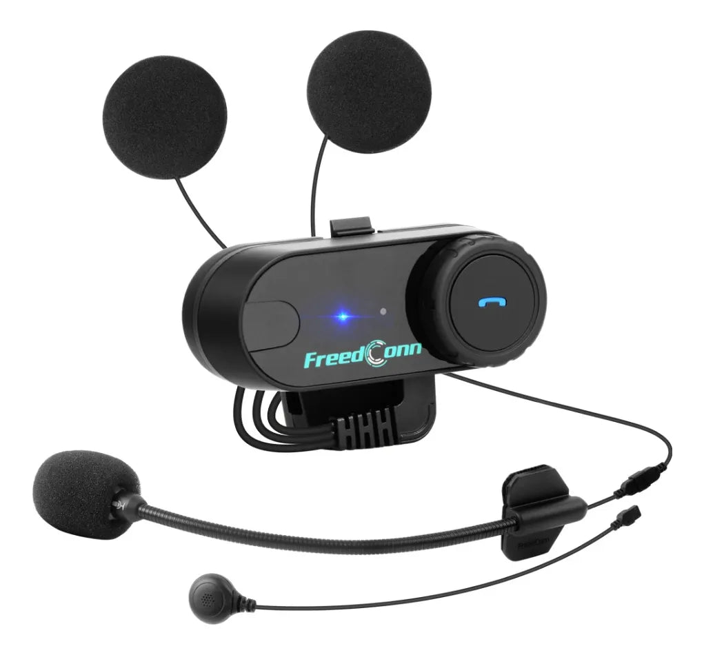 Intercomunicador Bluetooth T-com Vb 800mts Radio Fm Moto1
