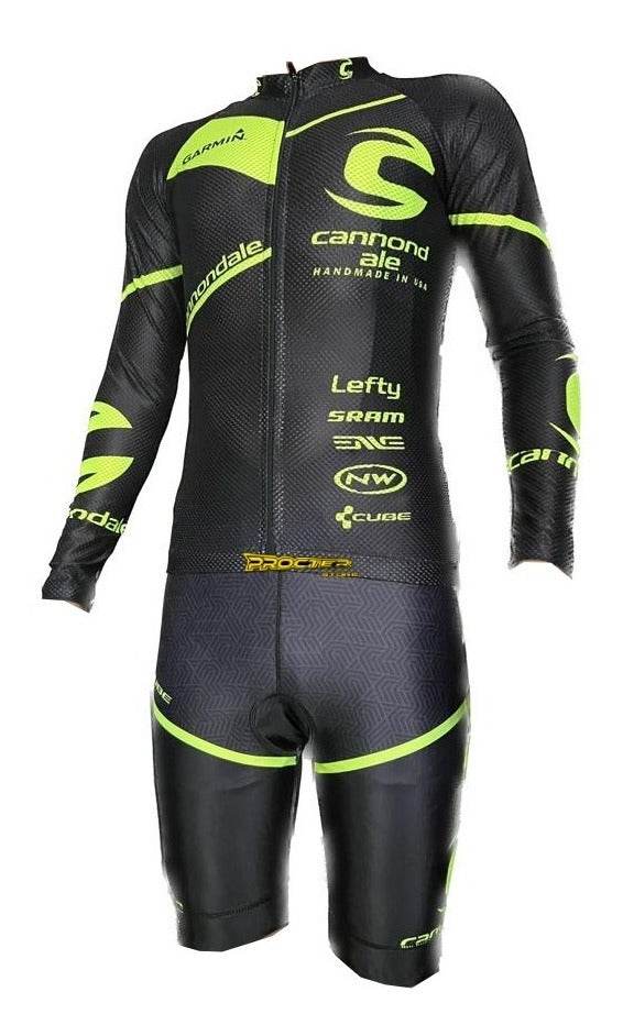 Uniforme De Ciclismo Conjunto Manga Larga - Velocity Savage