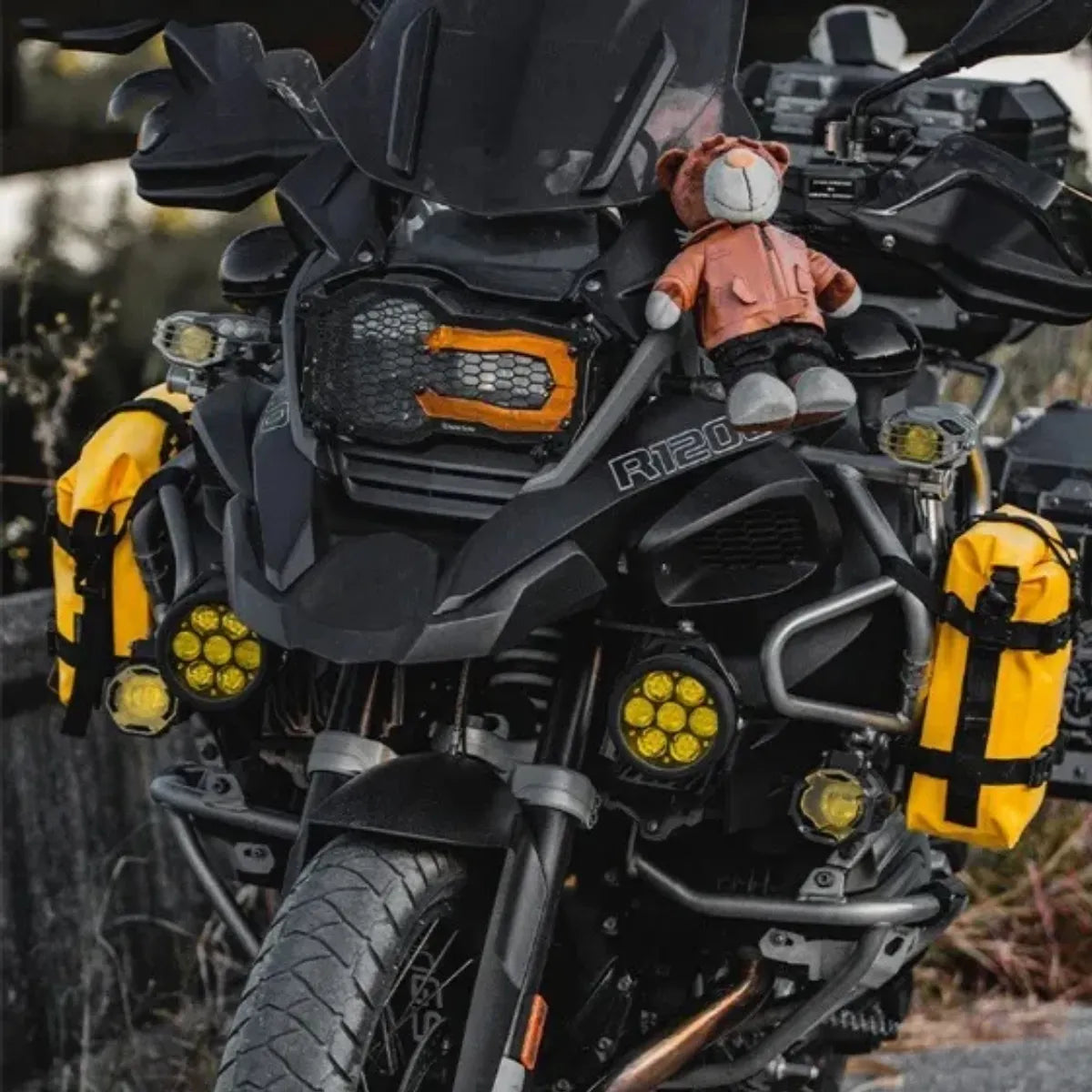 Maleta Impermeable Para Defensas De Motocicleta Drybags