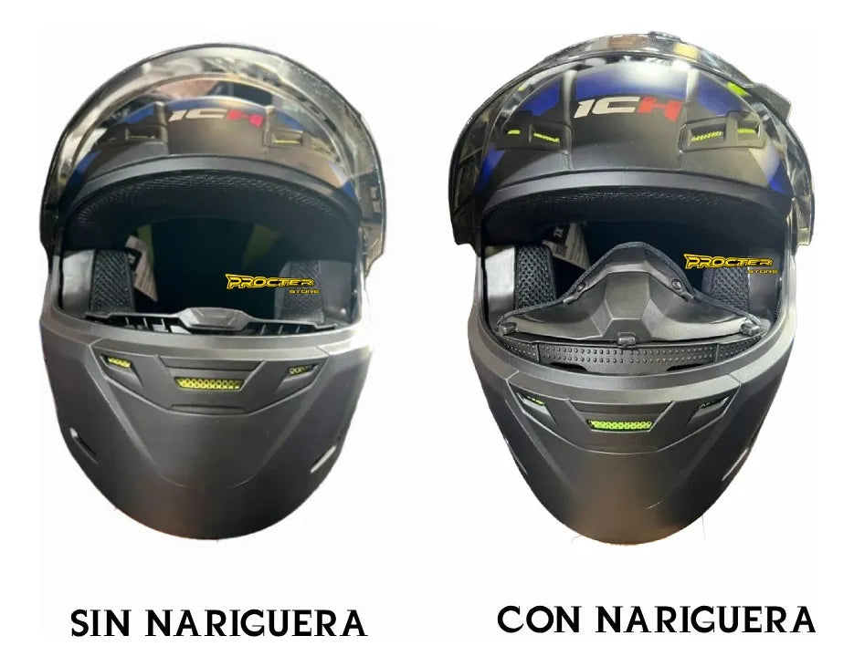 Nariguera Universal Para Casco Moto1