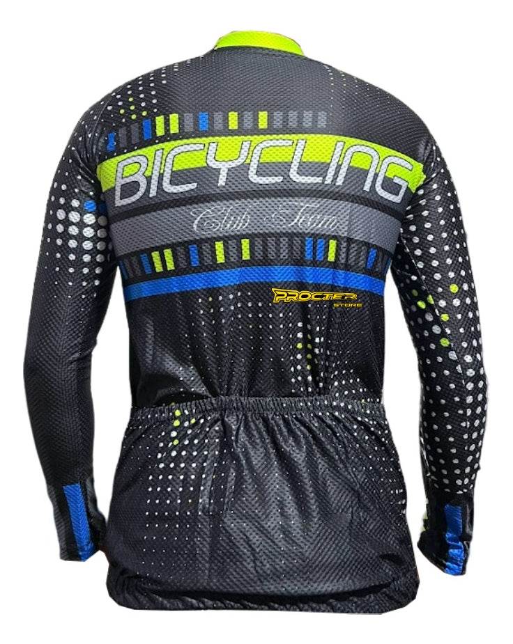 Jersey Ciclismo Maillot Manga Larga Ruta Mtb Colombia Camisa