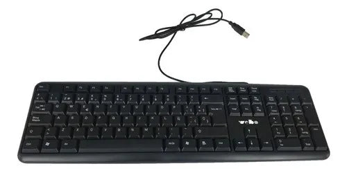 Teclado Alambrico Weibo Usb Para Pc Fc-530 Con Cable