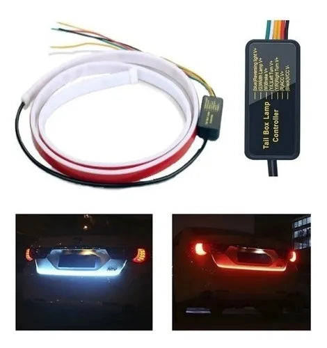 Tira Led Cinta Luz Led Baul 12v Impermeable 5 Funciones Drl4