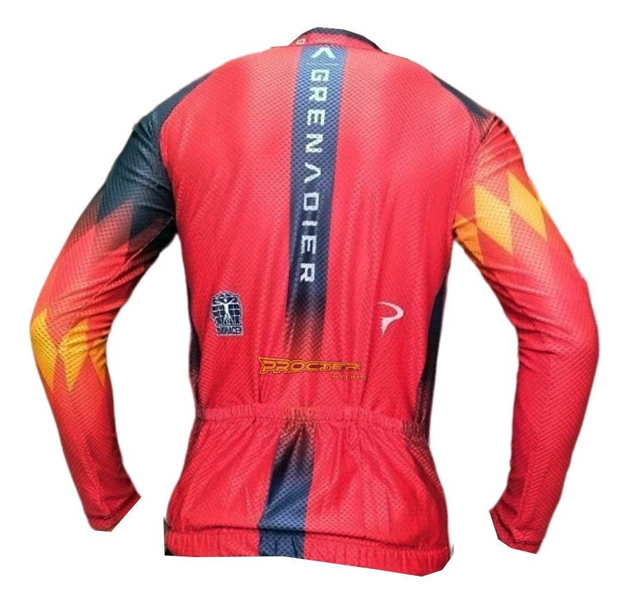 Jersey Ciclismo Maillot Manga Larga Ruta Mtb Colombia Camisa