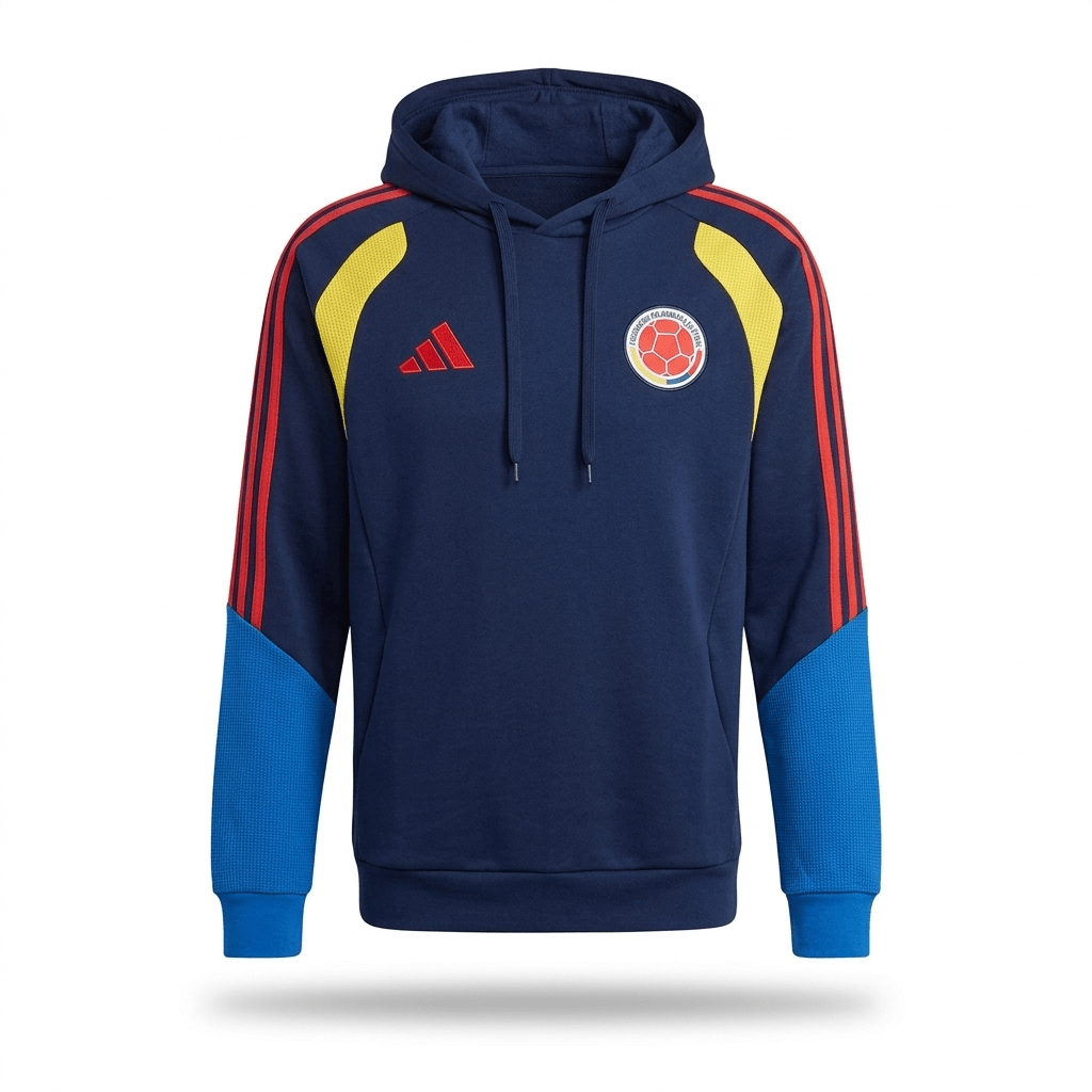 Buzo Hoodie Con Capota Selección Colombia Azul Calidad 1:1 - tag5 | Velocity Savage Colombia