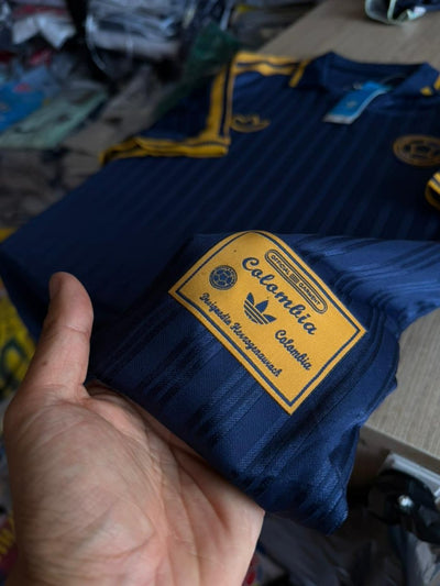 Camiseta Azul Adidas Originals Colombia Edición Especial Versión Jugador y Fan - Calidad 1:1 | Velocity Savage