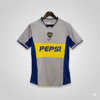 Boca Juniors 2002/2003 away White 1:1 quality jersey | Velocity Savage Colombia