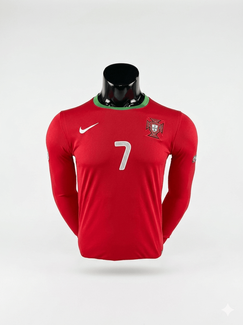 Camiseta CR7 Portugal 2012 Manga Larga Nike