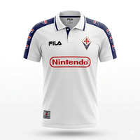 Camiseta Fiorentina 1998/1999 Visitante Retro Calidad 1:1 | Velocity Savage Colombia