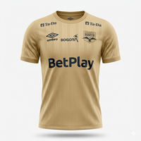 Camiseta Inter de Bogotá Tercera Rebeldía Dorada | Velocity Savage