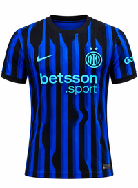 Camiseta Inter de Milan 2025/2026, foto de estudio en fondo blanco