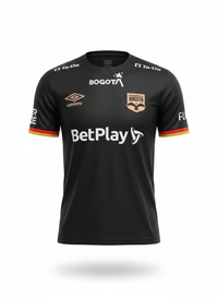 Camiseta Internacional de Bogotá Visitante Preta | Velocity Savage