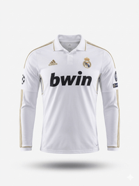 Camiseta Local Manga Larga Real Madrid 2011 - Calidad 1:1 | Velocity Savage