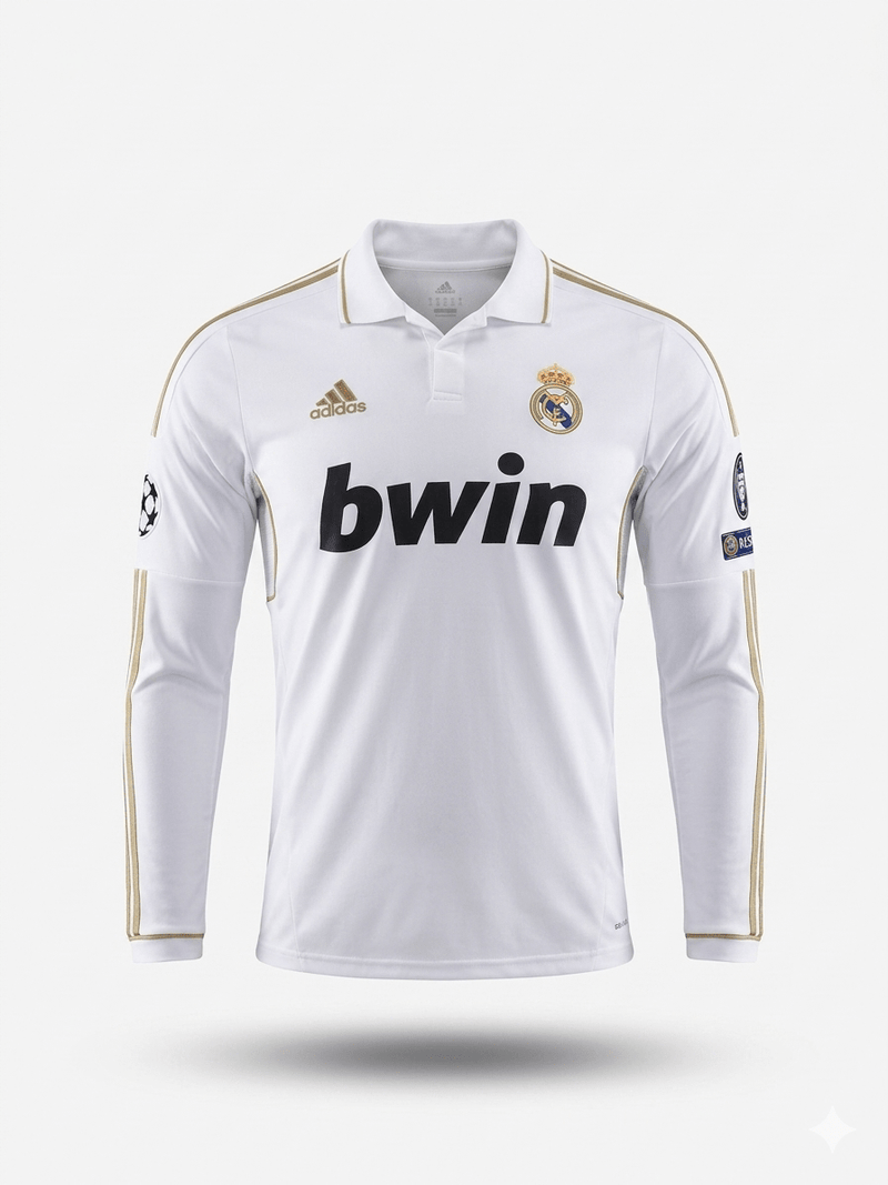 Camiseta Local Manga Larga Real Madrid 2011
