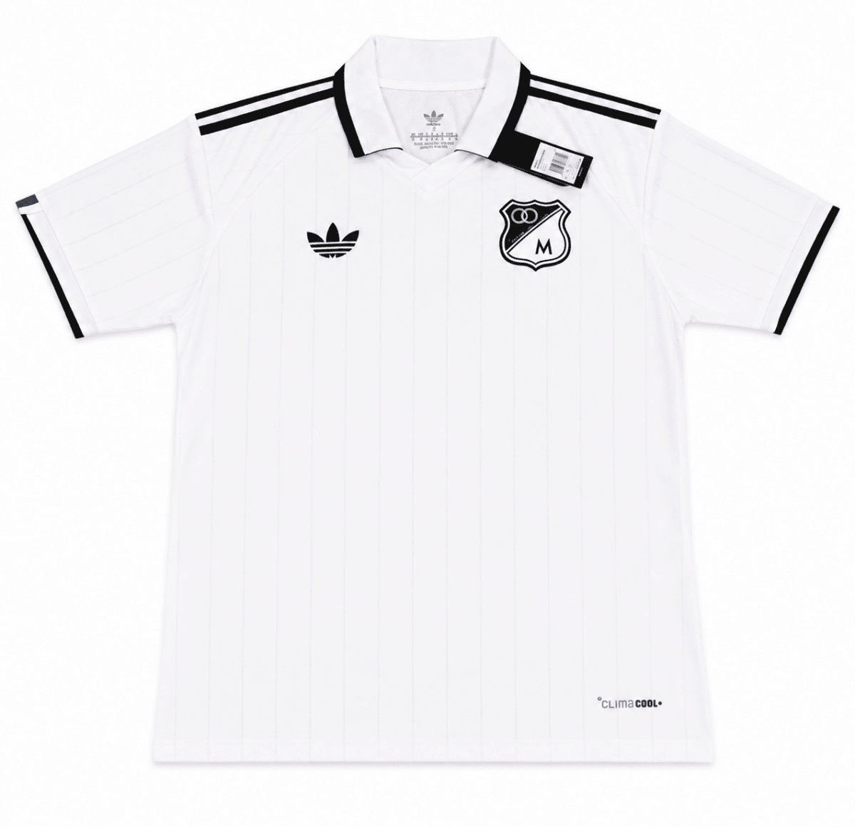 Camiseta Millonarios 2026 Adidas Originals blanca