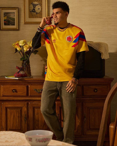 Camiseta Retro Colombia 1990 | Velocity Savage