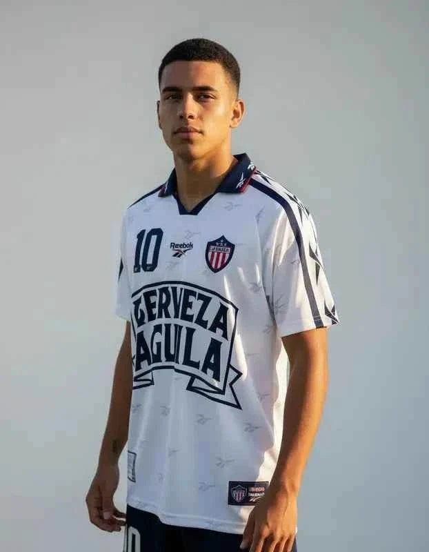 Camiseta Retro Junior de Barranquilla 1998