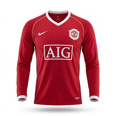 Camiseta Retro Manchester United 2007 Versión Jugador y Fan - Calidad 1:1 | Velocity Savage