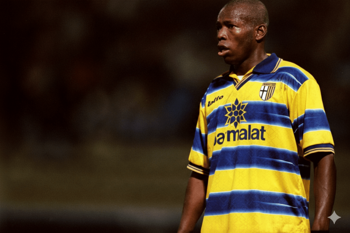 Camiseta Retro Parma Tino Asprilla | Velocity Savage