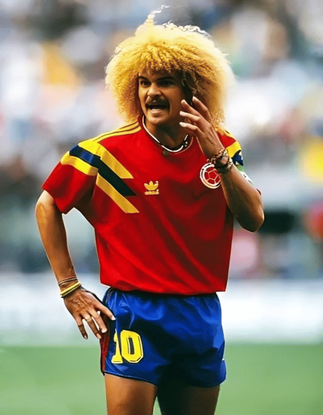 Camiseta Selección Colombia Retro 1990