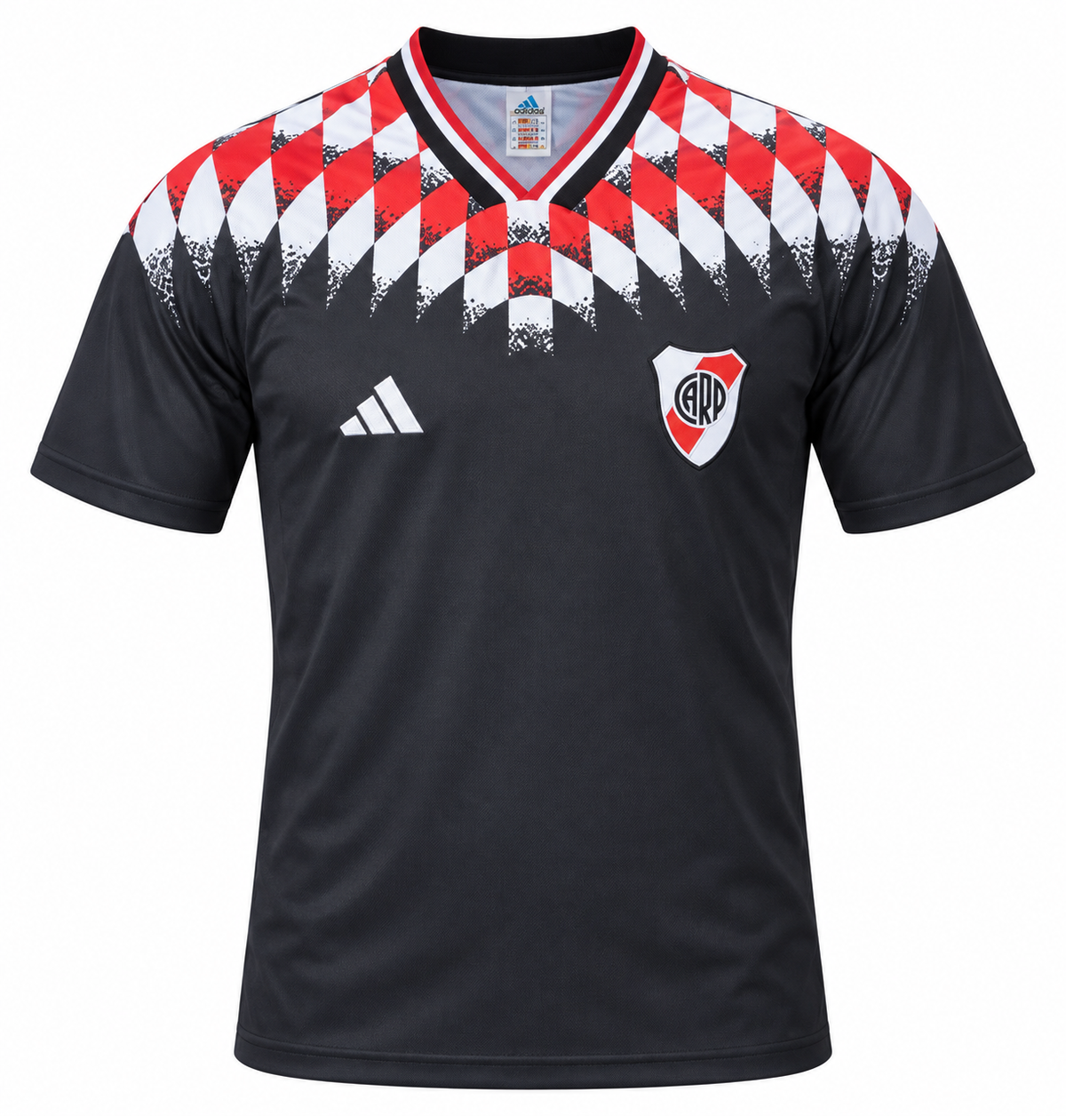 Black River Plate Adidas jersey with diamonds