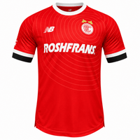 camiseta Toluca 2026 con escudo y logos termosellados