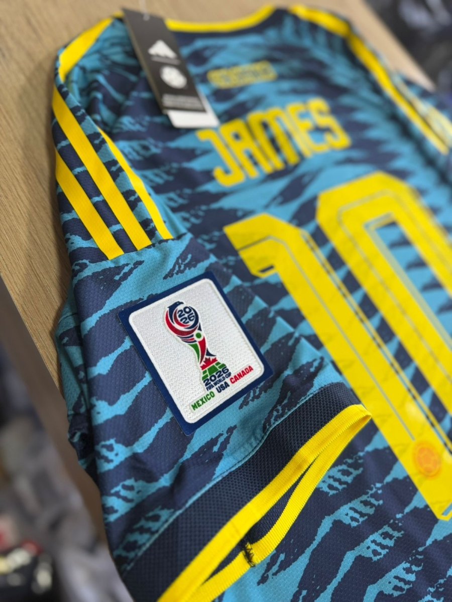 Camiseta Visitante Colombia Mundial 2026 Calidad 1:1 - tag5 | Velocity Savage Colombia