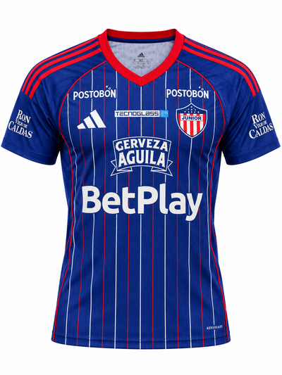 Camiseta visitante Junior de Barranquilla 2026-27, frente