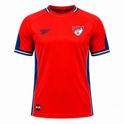 Camiseta Jackson Martínez Independiente Medellín con escudo y logos termosellados