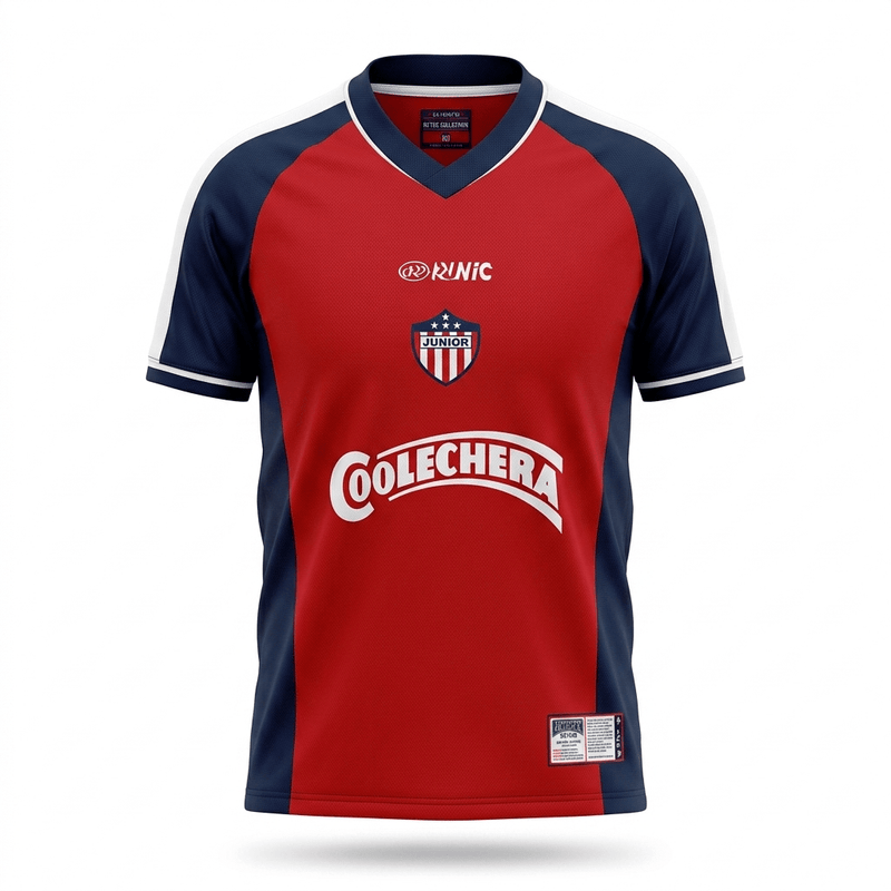 Camisetas Retro Junior de Barranquilla Rinic