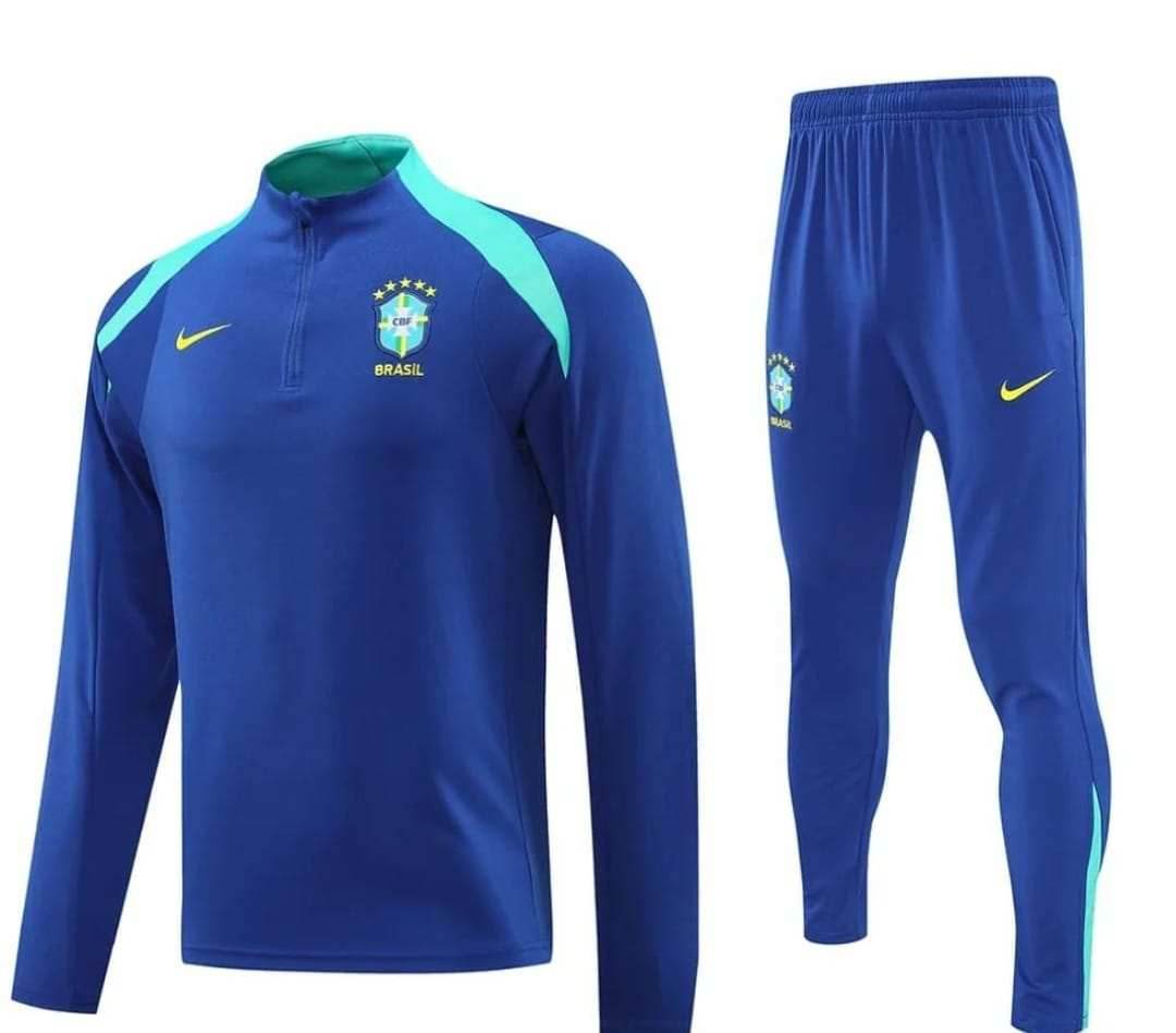 Sudadera Brasil Envío Incluido Azul