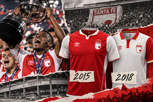 Camiseta de Santa Fe 2015 y 2018: la historia y las retro que sí hay