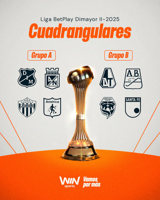 Cuadrangulares Liga Betplay Dimayor 2025 2