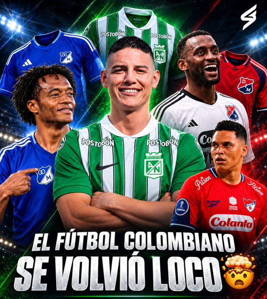 Contratações de 2026 do futebol colombiano: quem chegou e qual camisa procurar - Velocity Savage