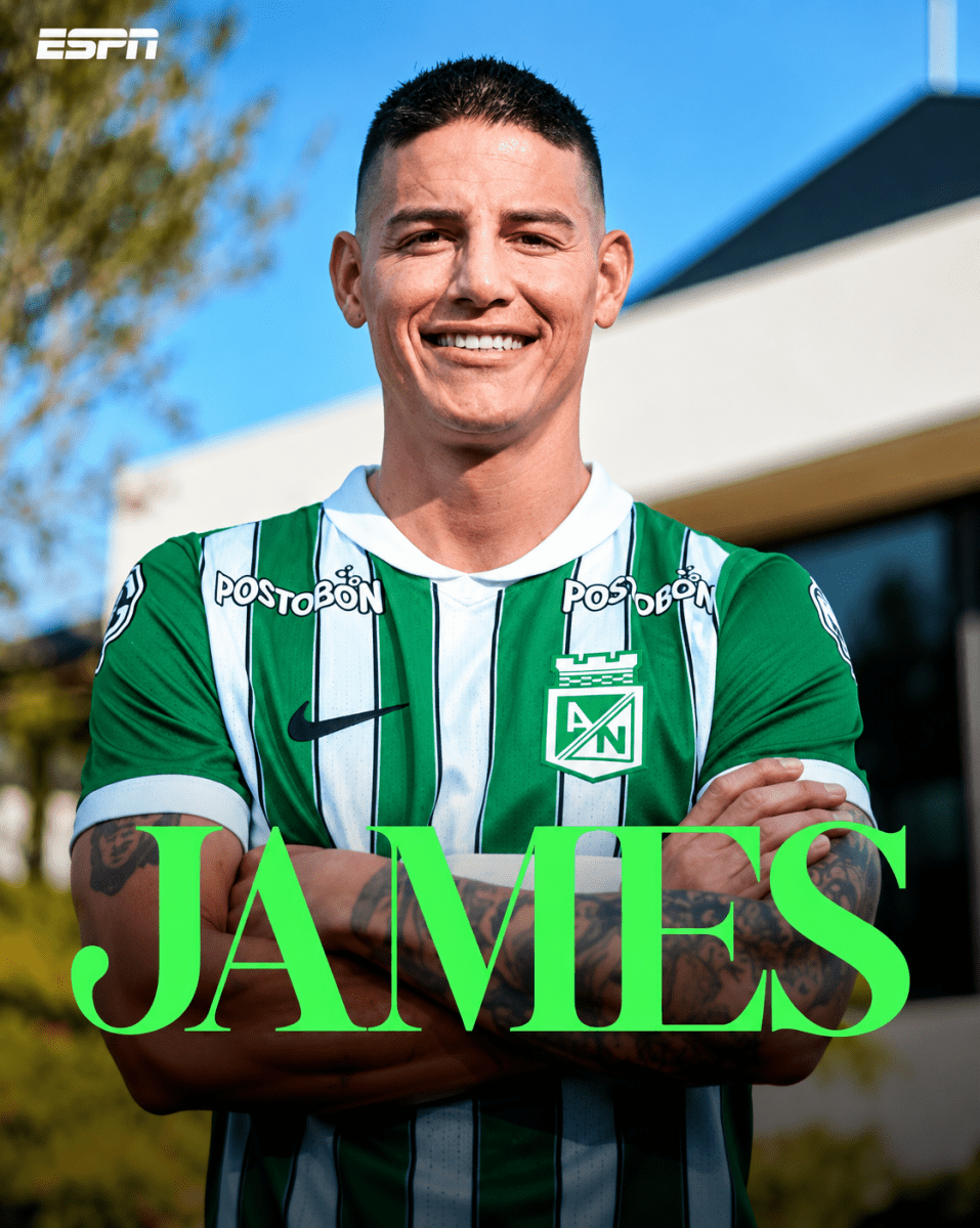 James Rodríguez en Atlético Nacional: por qué usa el 23 y no el 10 - Velocity Savage