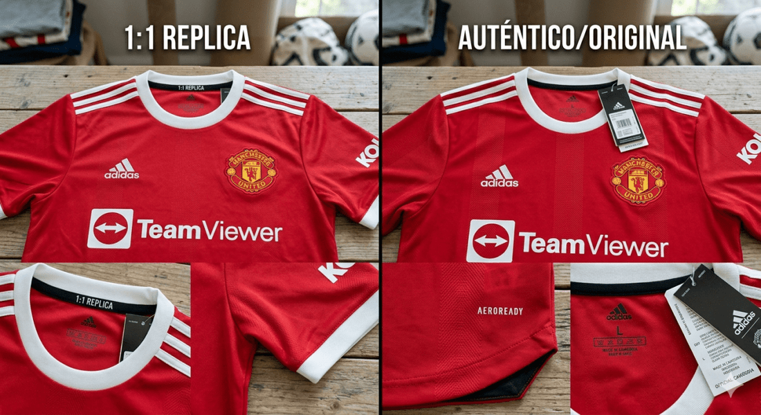 Camisetas de Fútbol Calidad 1:1 vs Originales: ¿Cuál es la Diferencia Real? - Velocity Savage
