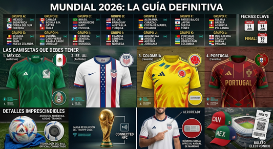 Mundial 2026: Fechas, Grupos, Selecciones y las Camisetas que Debes Tener - Velocity Savage
