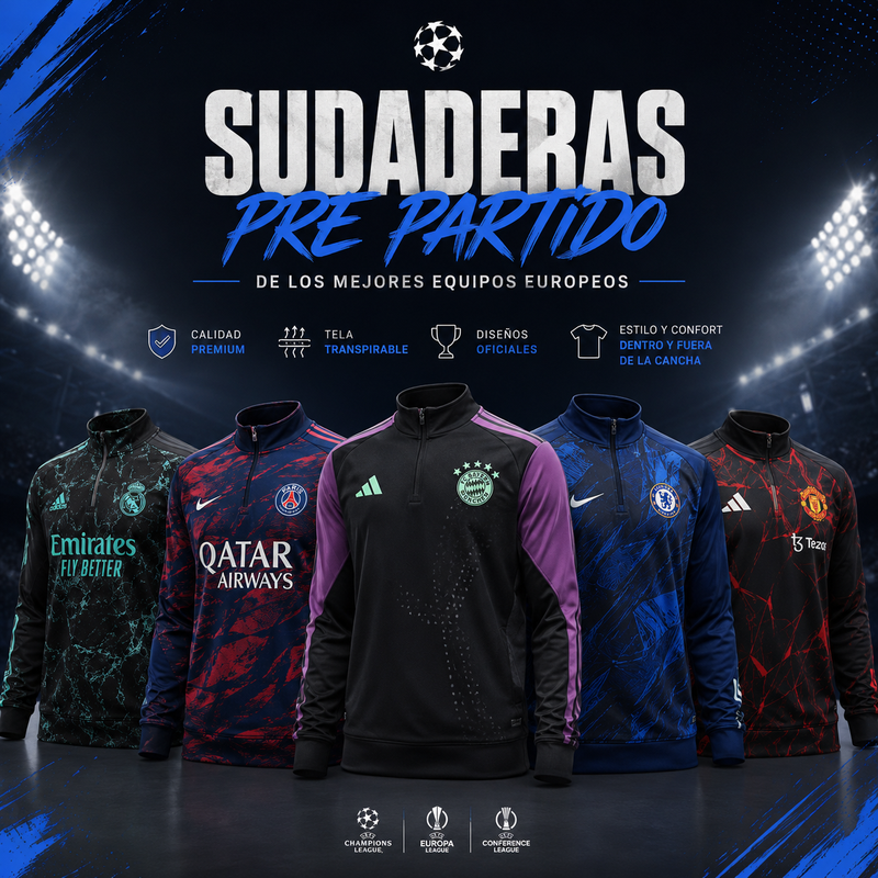 Sudaderas de Fútbol