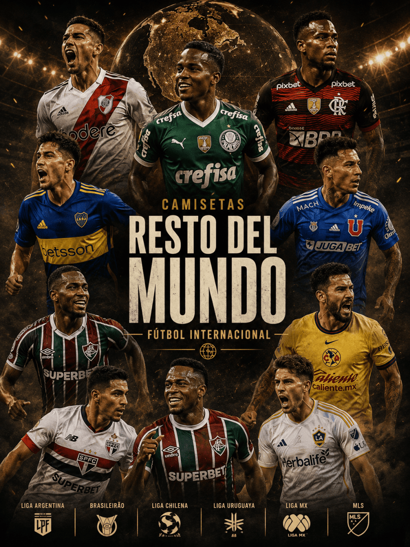 Camisetas Resto del Mundo | Fútbol Internacional