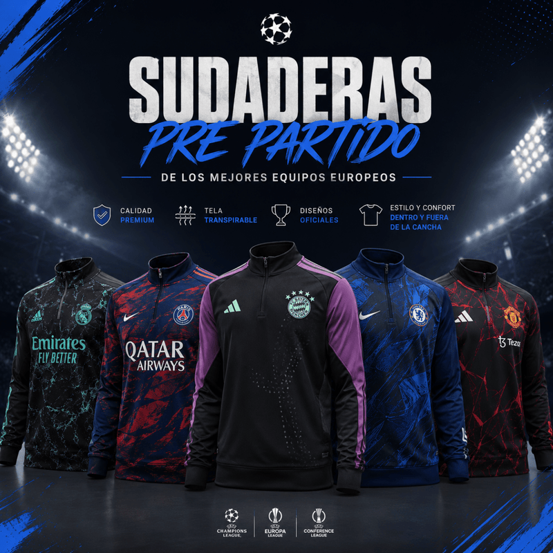 Sudaderas de Fútbol