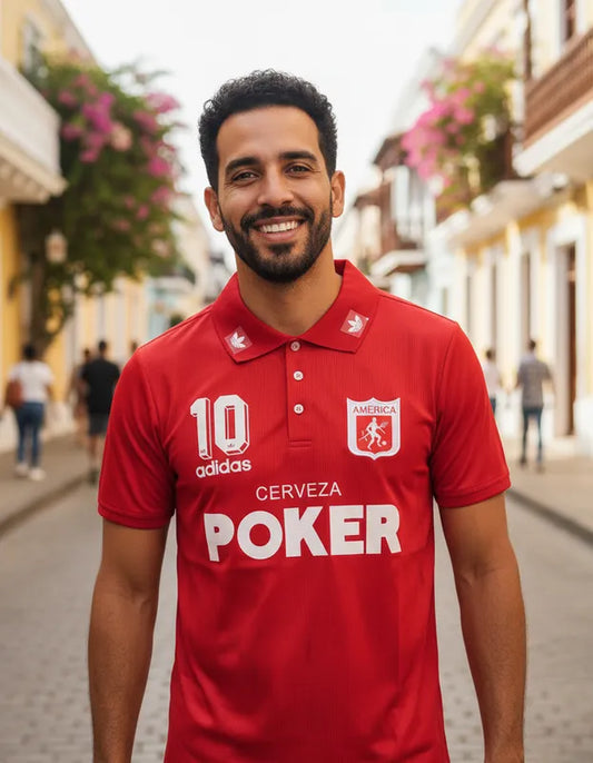 Camiseta Retro América de Cali Envío Incluido