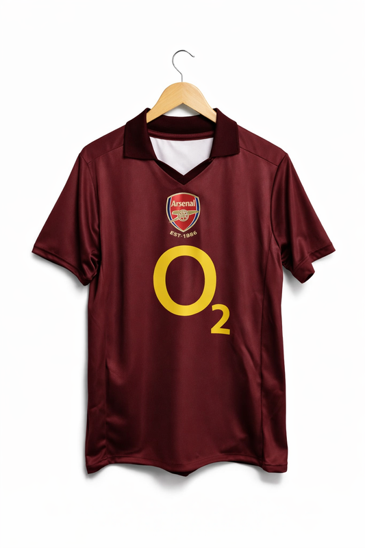 Camiseta Arsenal Retro 2006 Henry Highbury Arsenal_2006 | Velocity Savage - Ropa Deportiva de Fútbol en Colombia